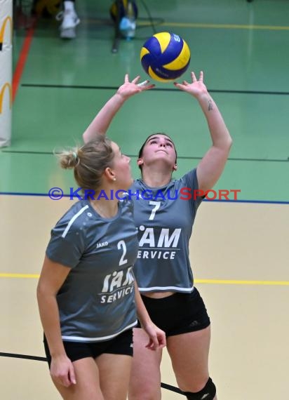 Volleyball Oberliga Damen Baden SV Sinsheim 2 vs Heidelberger TV 2  (© Siegfried Lörz)