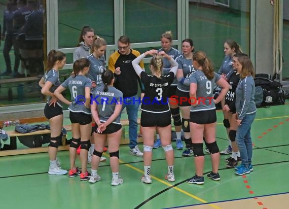 Volleyball Oberliga Damen Baden SV Sinsheim 2 vs Heidelberger TV 2  (© Siegfried Lörz)