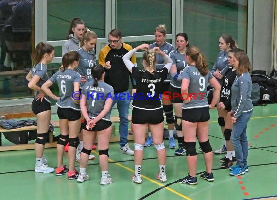 Volleyball Oberliga Damen Baden SV Sinsheim 2 vs Heidelberger TV 2  (© Siegfried Lörz)