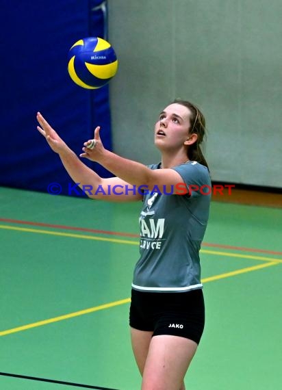 Volleyball Oberliga Damen Baden SV Sinsheim 2 vs Heidelberger TV 2  (© Siegfried Lörz)