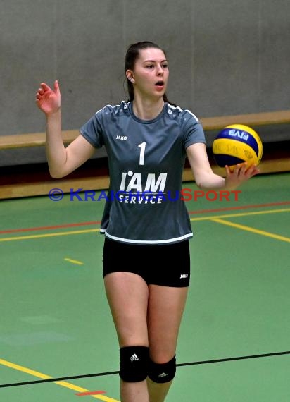 Volleyball Oberliga Damen Baden SV Sinsheim 2 vs Heidelberger TV 2  (© Siegfried Lörz)