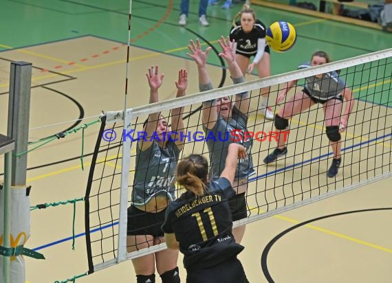 Volleyball Oberliga Damen Baden SV Sinsheim 2 vs Heidelberger TV 2  (© Siegfried Lörz)