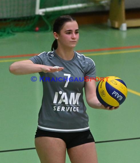 Volleyball Oberliga Damen Baden SV Sinsheim 2 vs Heidelberger TV 2  (© Siegfried Lörz)