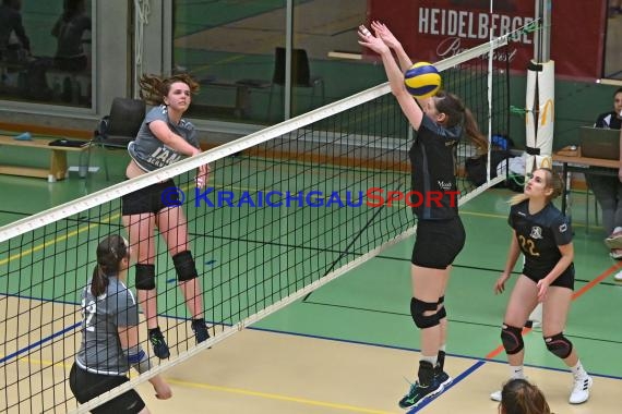 Volleyball Oberliga Damen Baden SV Sinsheim 2 vs Heidelberger TV 2  (© Siegfried Lörz)