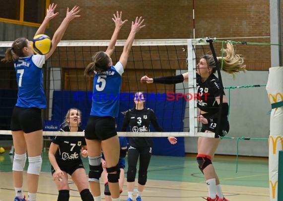 Volleyball Damen 3. Liga Süd SV Sinsheim  vs VfR Umkirch (© Siegfried Lörz)