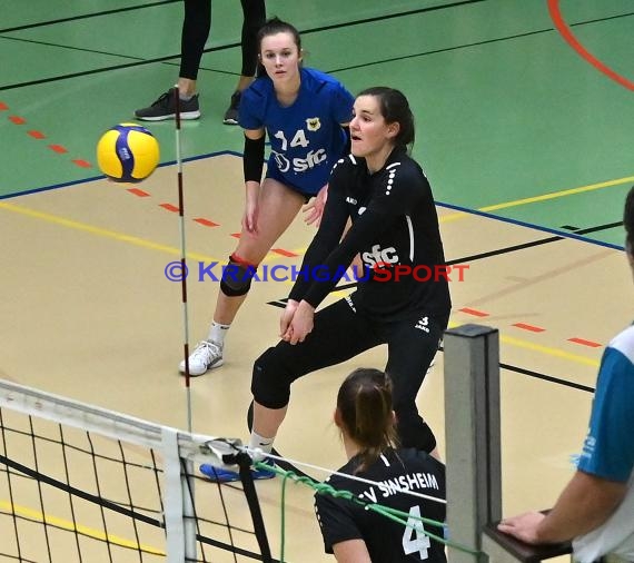 Volleyball Damen 3. Liga Süd SV Sinsheim  vs VfR Umkirch (© Siegfried Lörz)