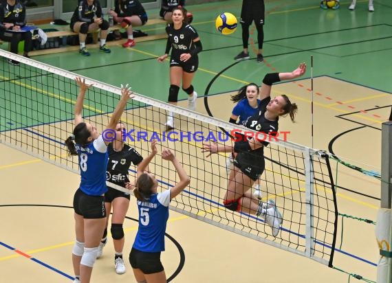 Volleyball Damen 3. Liga Süd SV Sinsheim  vs VfR Umkirch (© Siegfried Lörz)