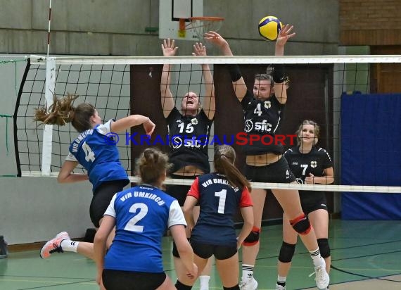 Volleyball Damen 3. Liga Süd SV Sinsheim  vs VfR Umkirch (© Siegfried Lörz)