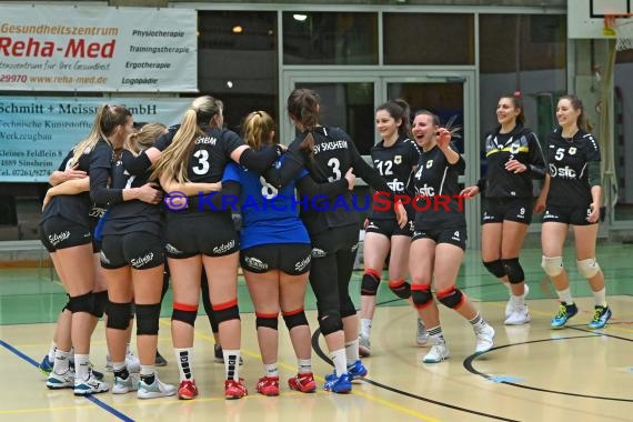 Volleyball Damen 3. Liga Süd SV Sinsheim  vs VfR Umkirch (© Siegfried Lörz)