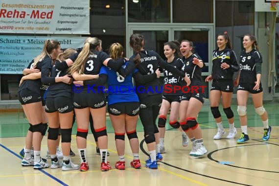 Volleyball Damen 3. Liga Süd SV Sinsheim  vs VfR Umkirch (© Siegfried Lörz)