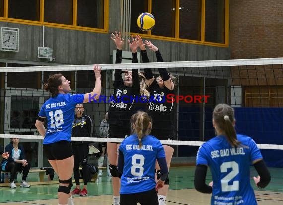 Volleyball Damen 3. Liga Süd SV Sinsheim  vs SC Bad Vilbel (© Siegfried Lörz)