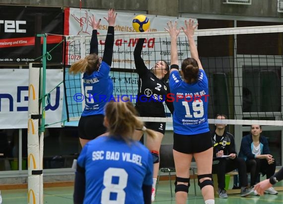 Volleyball Damen 3. Liga Süd SV Sinsheim  vs SC Bad Vilbel (© Siegfried Lörz)