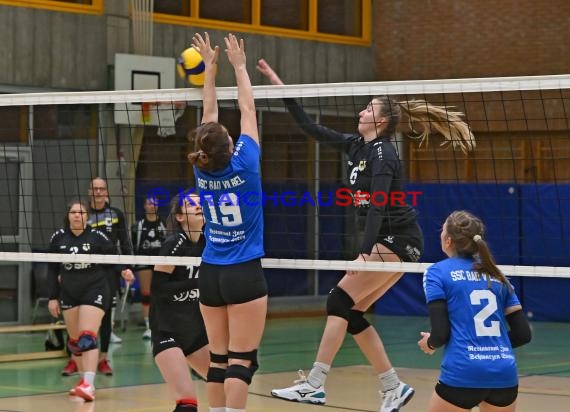 Volleyball Damen 3. Liga Süd SV Sinsheim  vs SC Bad Vilbel (© Siegfried Lörz)