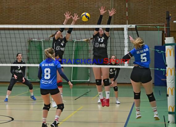 Volleyball Damen 3. Liga Süd SV Sinsheim  vs SC Bad Vilbel (© Siegfried Lörz)