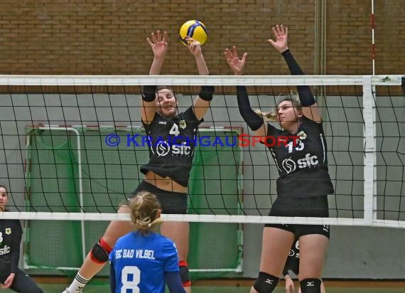 Volleyball Damen 3. Liga Süd SV Sinsheim  vs SC Bad Vilbel (© Siegfried Lörz)