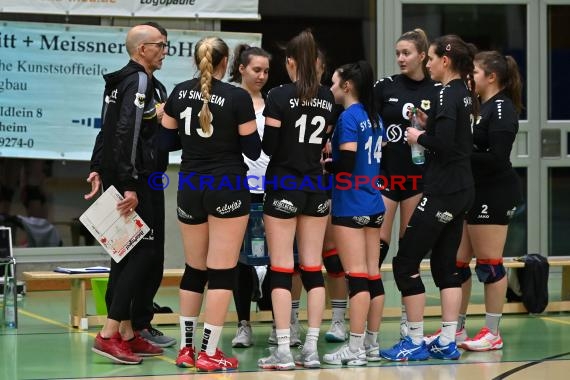 Volleyball Damen 3. Liga Süd SV Sinsheim  vs SC Bad Vilbel (© Siegfried Lörz)