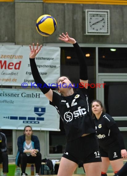 Volleyball Damen 3. Liga Süd SV Sinsheim  vs SC Bad Vilbel (© Siegfried Lörz)