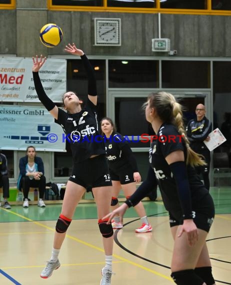 Volleyball Damen 3. Liga Süd SV Sinsheim  vs SC Bad Vilbel (© Siegfried Lörz)