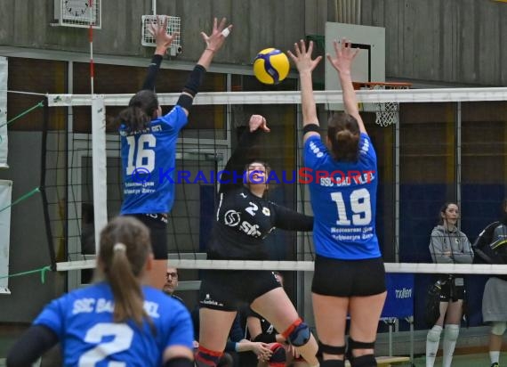 Volleyball Damen 3. Liga Süd SV Sinsheim  vs SC Bad Vilbel (© Siegfried Lörz)