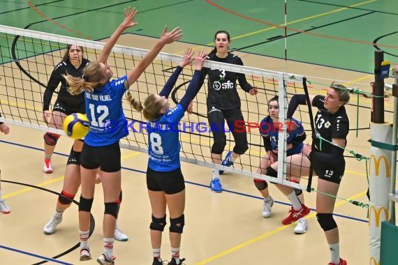 Volleyball Damen 3. Liga Süd SV Sinsheim  vs SC Bad Vilbel (© Siegfried Lörz)