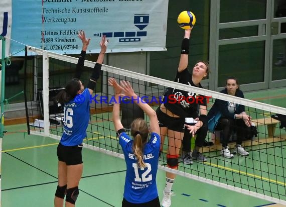 Volleyball Damen 3. Liga Süd SV Sinsheim  vs SC Bad Vilbel (© Siegfried Lörz)