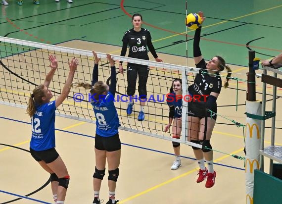 Volleyball Damen 3. Liga Süd SV Sinsheim  vs SC Bad Vilbel (© Siegfried Lörz)