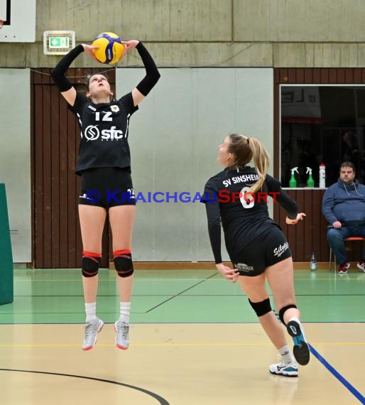 Volleyball Damen 3. Liga Süd SV Sinsheim  vs SC Bad Vilbel (© Siegfried Lörz)