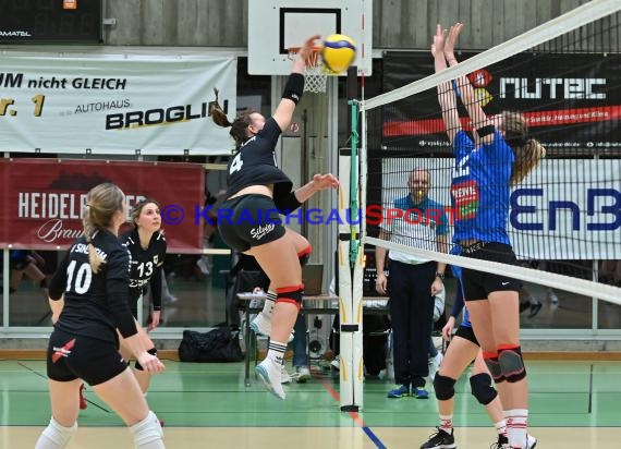 Volleyball Damen 3. Liga Süd SV Sinsheim  vs SC Bad Vilbel (© Siegfried Lörz)