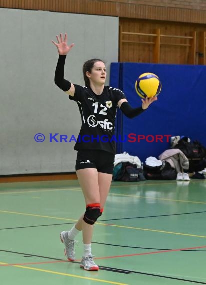 Volleyball Damen 3. Liga Süd SV Sinsheim  vs SC Bad Vilbel (© Siegfried Lörz)