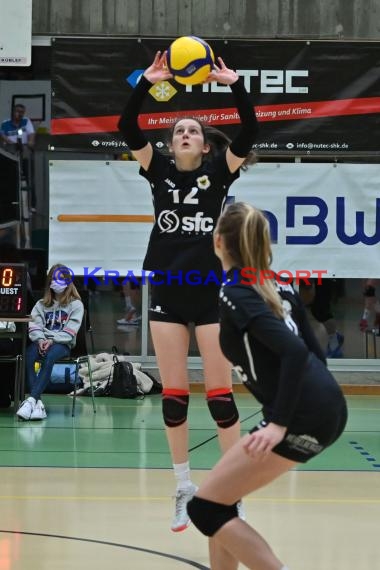 Volleyball Damen 3. Liga Süd SV Sinsheim  vs SC Bad Vilbel (© Siegfried Lörz)