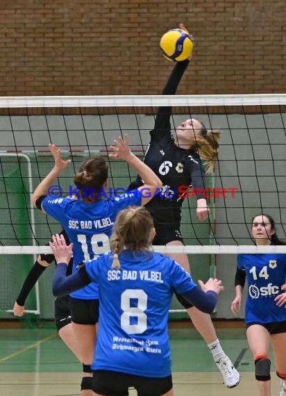 Volleyball Damen 3. Liga Süd SV Sinsheim  vs SC Bad Vilbel (© Siegfried Lörz)