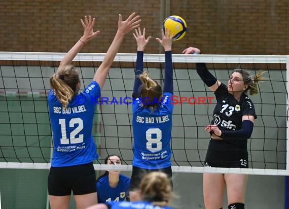 Volleyball Damen 3. Liga Süd SV Sinsheim  vs SC Bad Vilbel (© Siegfried Lörz)