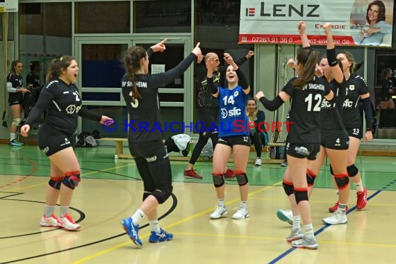 Volleyball Damen 3. Liga Süd SV Sinsheim  vs SC Bad Vilbel (© Siegfried Lörz)