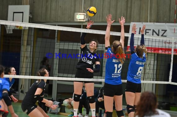 Volleyball Damen 3. Liga Süd SV Sinsheim  vs SC Bad Vilbel (© Siegfried Lörz)