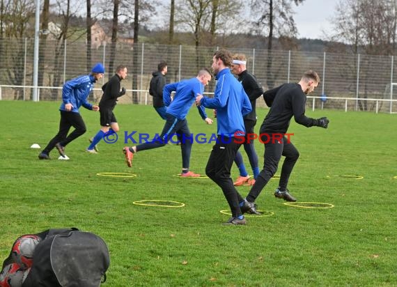 Saison 21/22 LL-Rhein-Neckar TSV Steinsfurt Trainingsstart Rückrunde (© Siegfried Lörz)