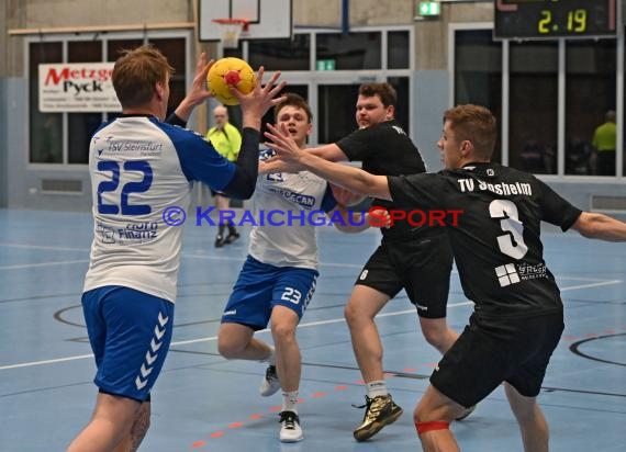 21/22 Handball Bezirksliga 2 Abstiegsrunde TSV Phoenix Steinsfurt vs TV Sinsheim  (© Siegfried)