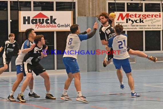 21/22 Handball Bezirksliga 2 Abstiegsrunde TSV Phoenix Steinsfurt vs TV Sinsheim  (© Siegfried)