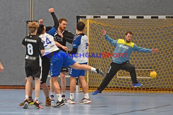 21/22 Handball Bezirksliga 2 Abstiegsrunde TSV Phoenix Steinsfurt vs TV Sinsheim  (© Siegfried)