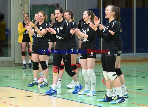 Volleyball Damen 3. Liga Süd SV Sinsheim  vs VC Offenburg 12.02.2022 (© Siegfried Lörz)