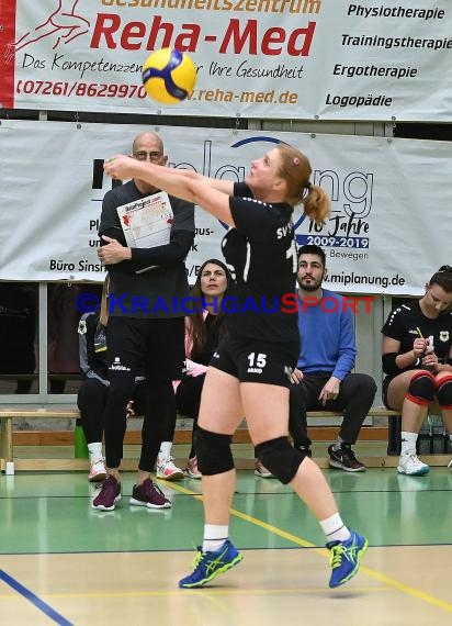 Volleyball Damen 3. Liga Süd SV Sinsheim  vs VC Offenburg 12.02.2022 (© Siegfried Lörz)