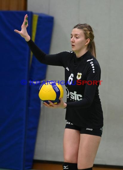 Volleyball Damen 3. Liga Süd SV Sinsheim  vs VC Offenburg 12.02.2022 (© Siegfried Lörz)