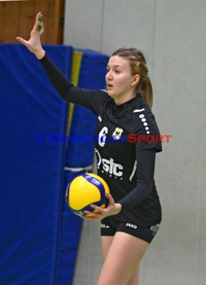 Volleyball Damen 3. Liga Süd SV Sinsheim  vs VC Offenburg 12.02.2022 (© Siegfried Lörz)