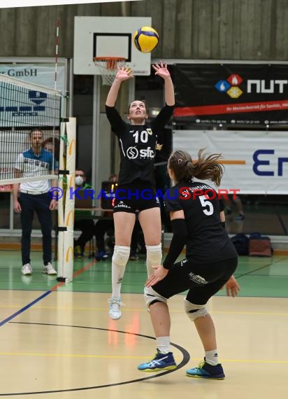 Volleyball Damen 3. Liga Süd SV Sinsheim  vs VC Offenburg 12.02.2022 (© Siegfried Lörz)