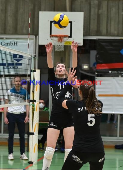 Volleyball Damen 3. Liga Süd SV Sinsheim  vs VC Offenburg 12.02.2022 (© Siegfried Lörz)