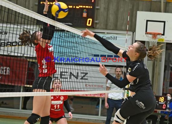 Volleyball Damen 3. Liga Süd SV Sinsheim  vs VC Offenburg 12.02.2022 (© Siegfried Lörz)