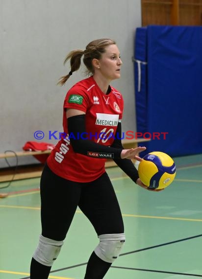 Volleyball Damen 3. Liga Süd SV Sinsheim  vs VC Offenburg 12.02.2022 (© Siegfried Lörz)