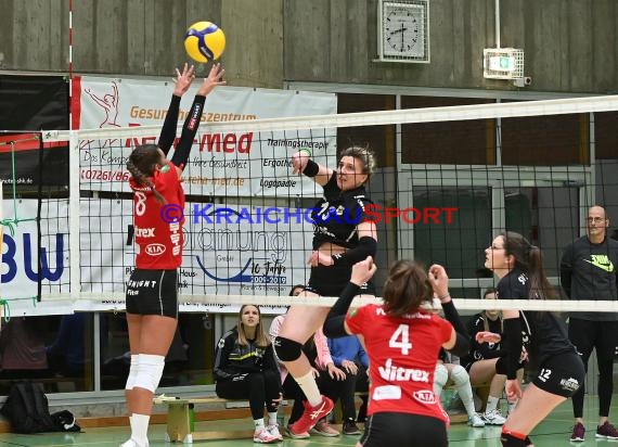 Volleyball Damen 3. Liga Süd SV Sinsheim  vs VC Offenburg 12.02.2022 (© Siegfried Lörz)