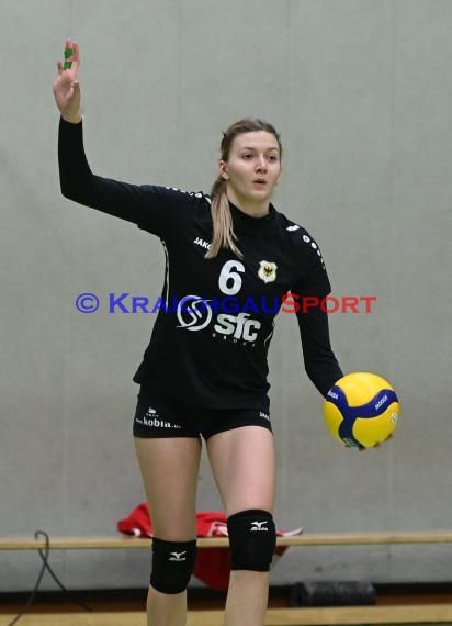 Volleyball Damen 3. Liga Süd SV Sinsheim  vs VC Offenburg 12.02.2022 (© Siegfried Lörz)