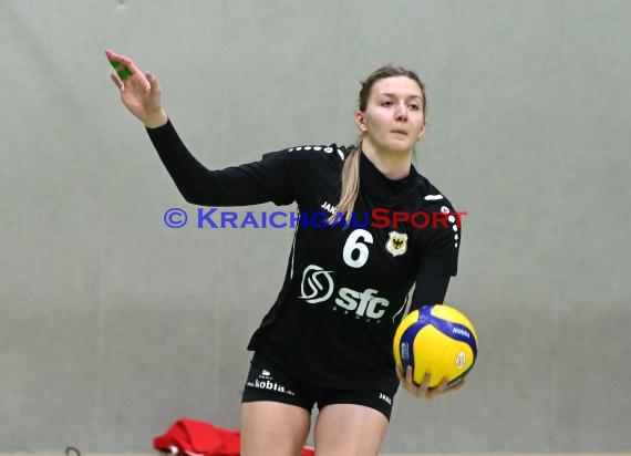 Volleyball Damen 3. Liga Süd SV Sinsheim  vs VC Offenburg 12.02.2022 (© Siegfried Lörz)