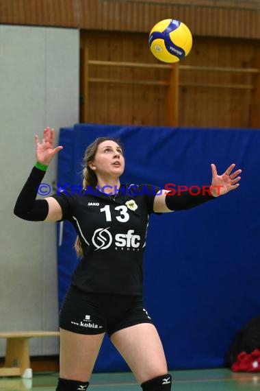 Volleyball Damen 3. Liga Süd SV Sinsheim  vs VC Offenburg 12.02.2022 (© Siegfried Lörz)